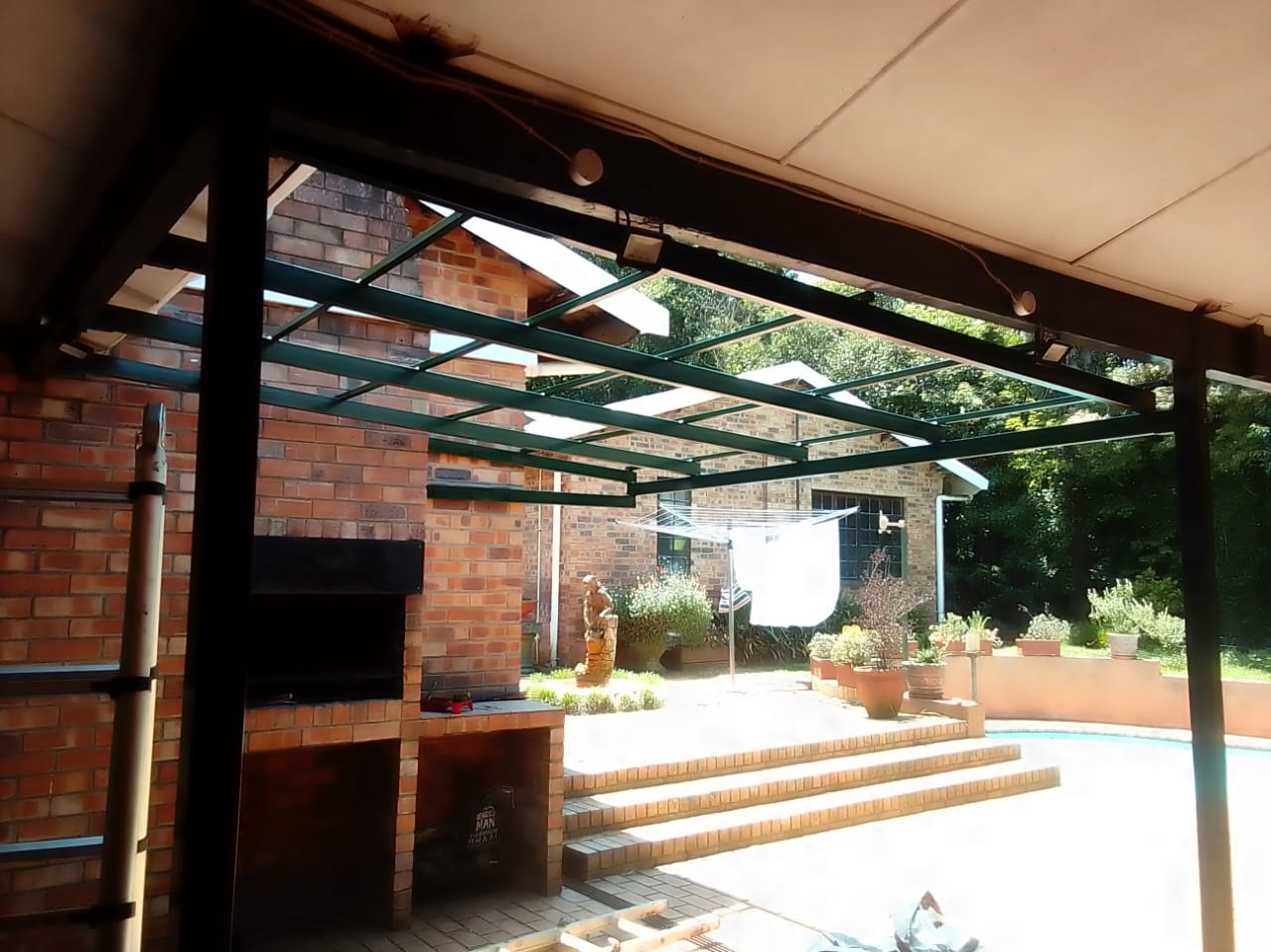 Professional painting and staining project in KwaZulu-Natal Midlands